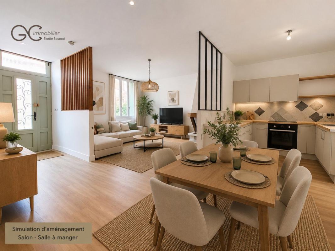 Maison de village idéalement située avec petite cour